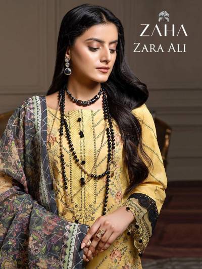 Zara Ali Vol 1 By Zaha Designer Pakistani Salwar Kameez Collection